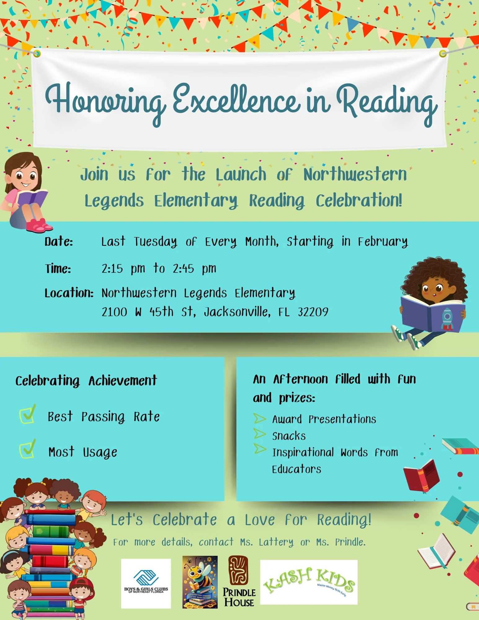 Dynamic Excellence in Reading flyer